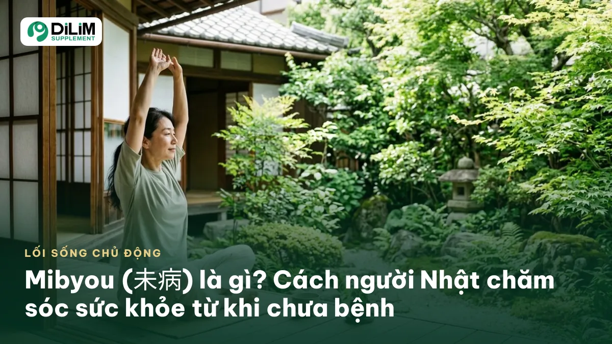 Ảnh bìa bài viết: Mibyou (未病) là gì? Cách người Nhật chăm sóc sức khỏe từ khi chưa bệnh