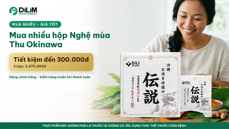 Ảnh ưu đãi: Mua nhiều hộp Nghệ mùa Thu Okinawa