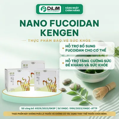 Bột uống NANO FUCOIDAN KENGEN Nhật Bản - ảnh bìa