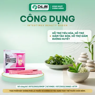 Chất xơ inulin Intestines Beauty Queen Nhật Bản (Fuji FF) - công dụng