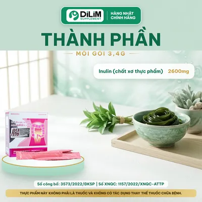 Chất xơ inulin Intestines Beauty Queen Nhật Bản (Fuji FF) - thành phần