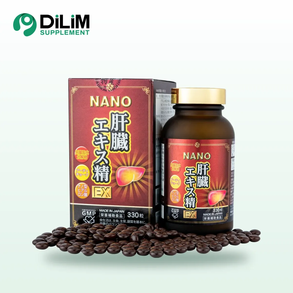Nano Liver Hydrolyzate EX 330 viên Nhật Bản
