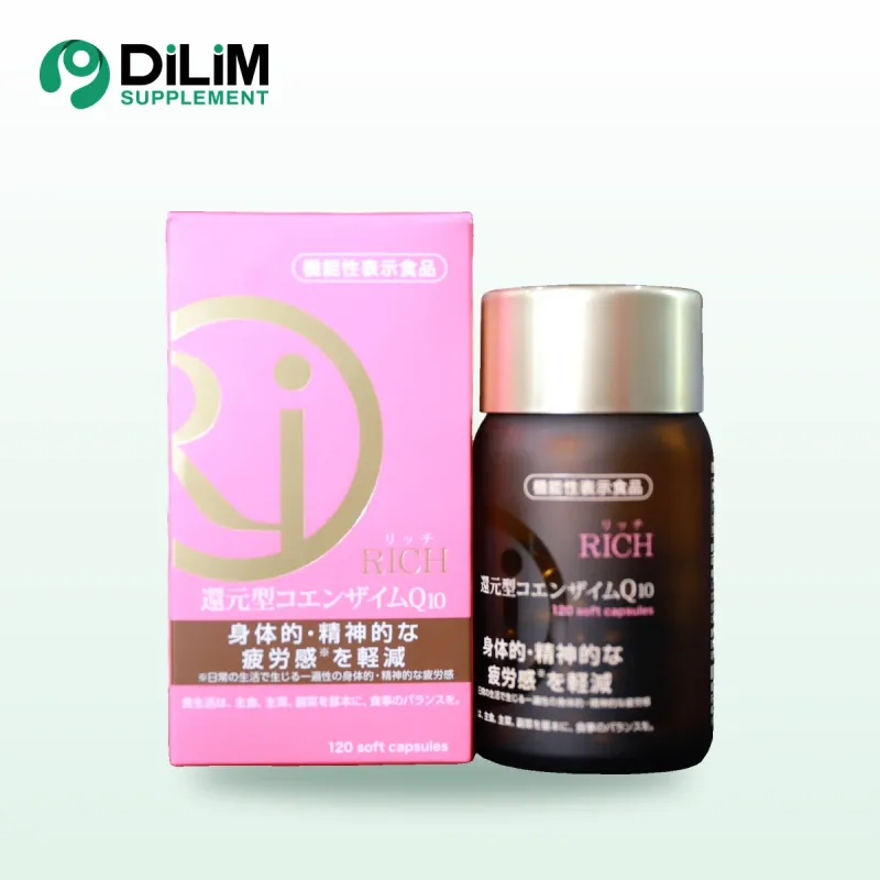 RICH COENZYME Q10 - viên uống Coenzyme Q10 Nhật Bản