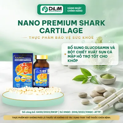 Sụn Cá Mập NANO Premium SHARK CARTILAGE - ảnh bìa