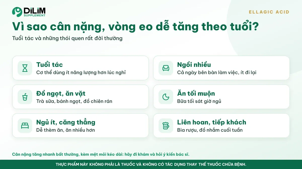 Vì sao AFC Ellagic Acid - viên uống chiết xuất xoài Châu Phi Nhật Bản được quan tâm: bối cảnh và thói quen thường gặp