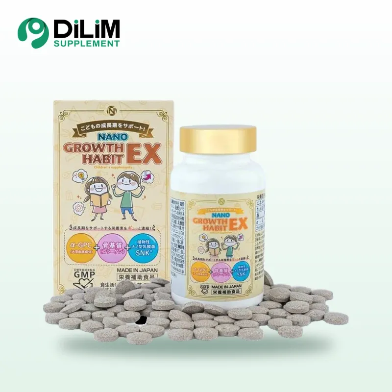 Viên uống NANO GROWTH HABIT EX Nhật Bản cho trẻ từ 6 tuổi