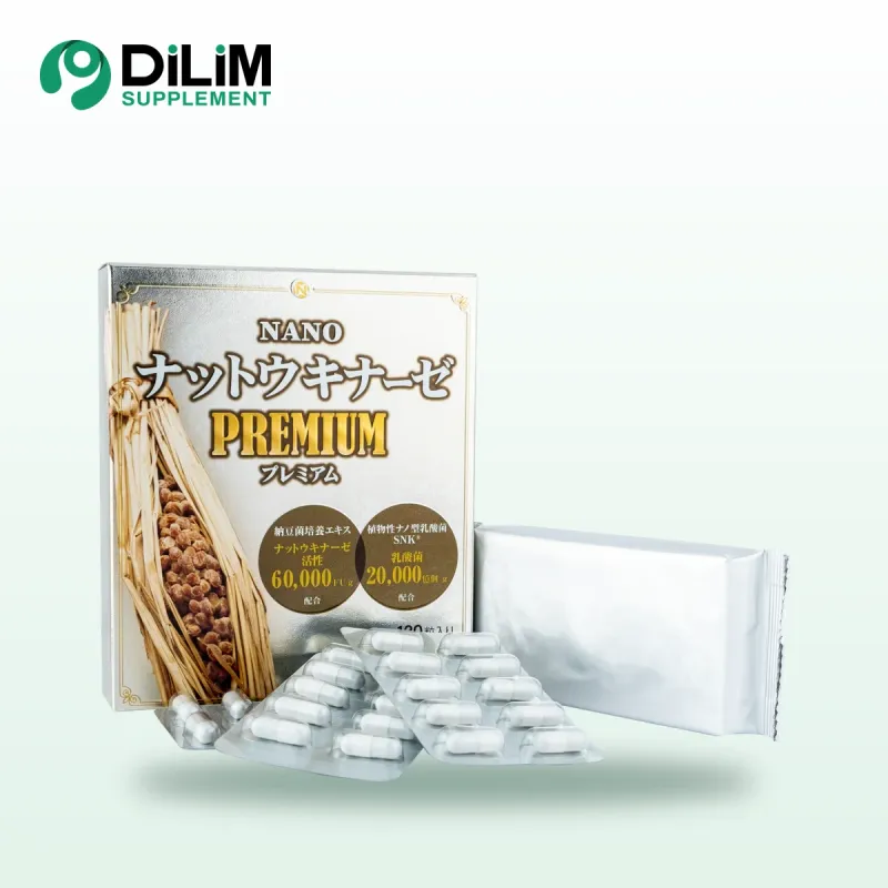 Viên uống NANO NATTOKINASE PREMIUM Nhật Bản