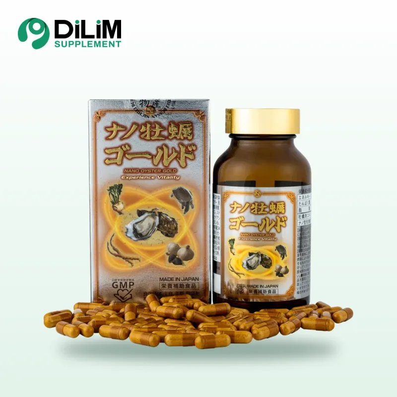 Viên uống NANO OYSTER GOLD Nhật Bản bổ sung chiết xuất hàu